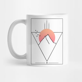 Mount Fuji sunset Mug